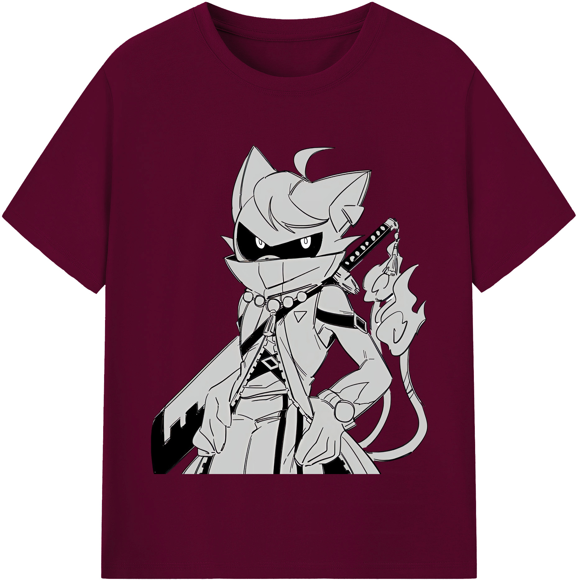 （画像用） 妖怪ウォッチ Yo-kai Watch レディースカジュアルプリントTシャツ（綿100％）